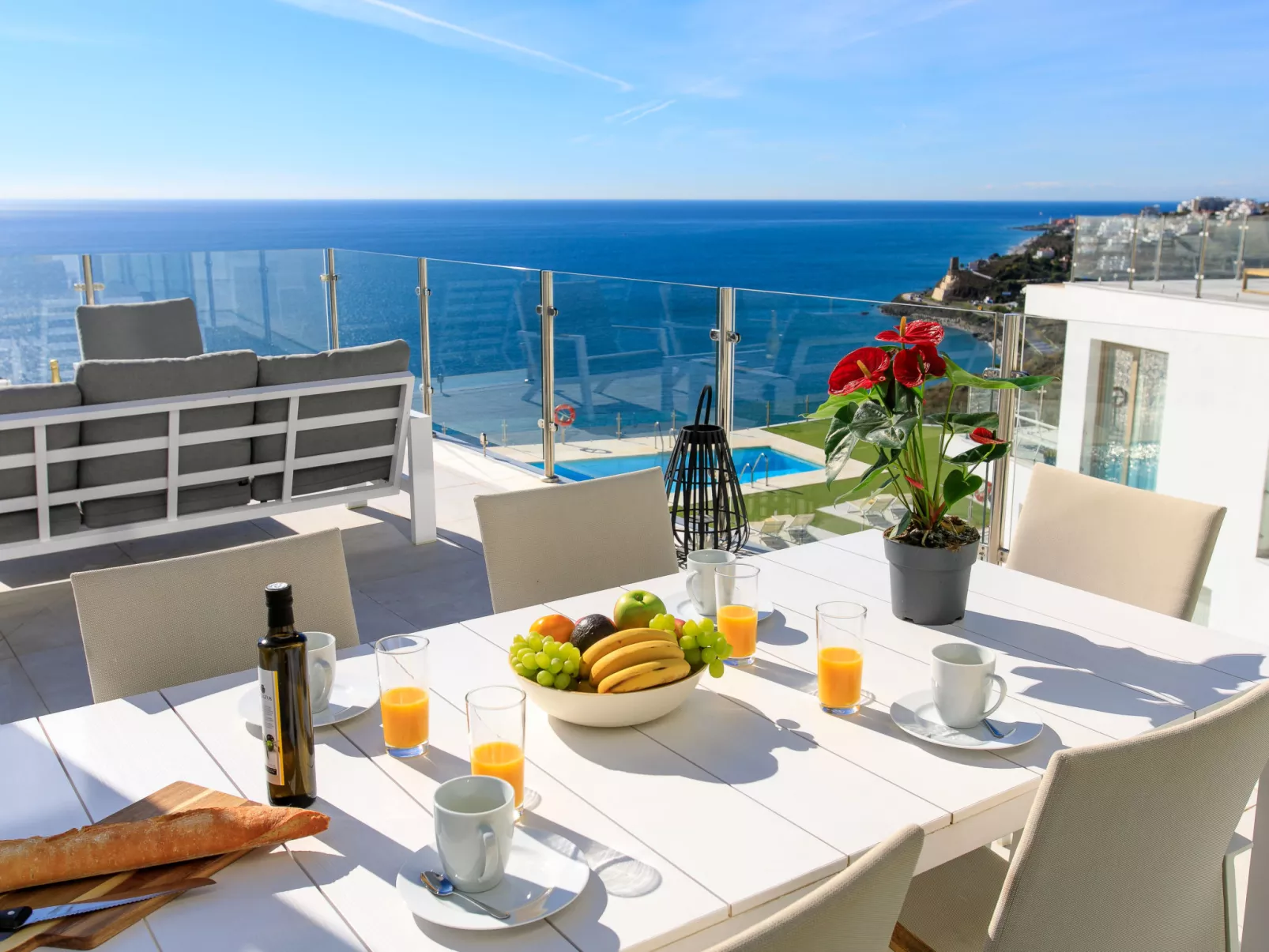 Ocean view sauna & Spa-Draußen