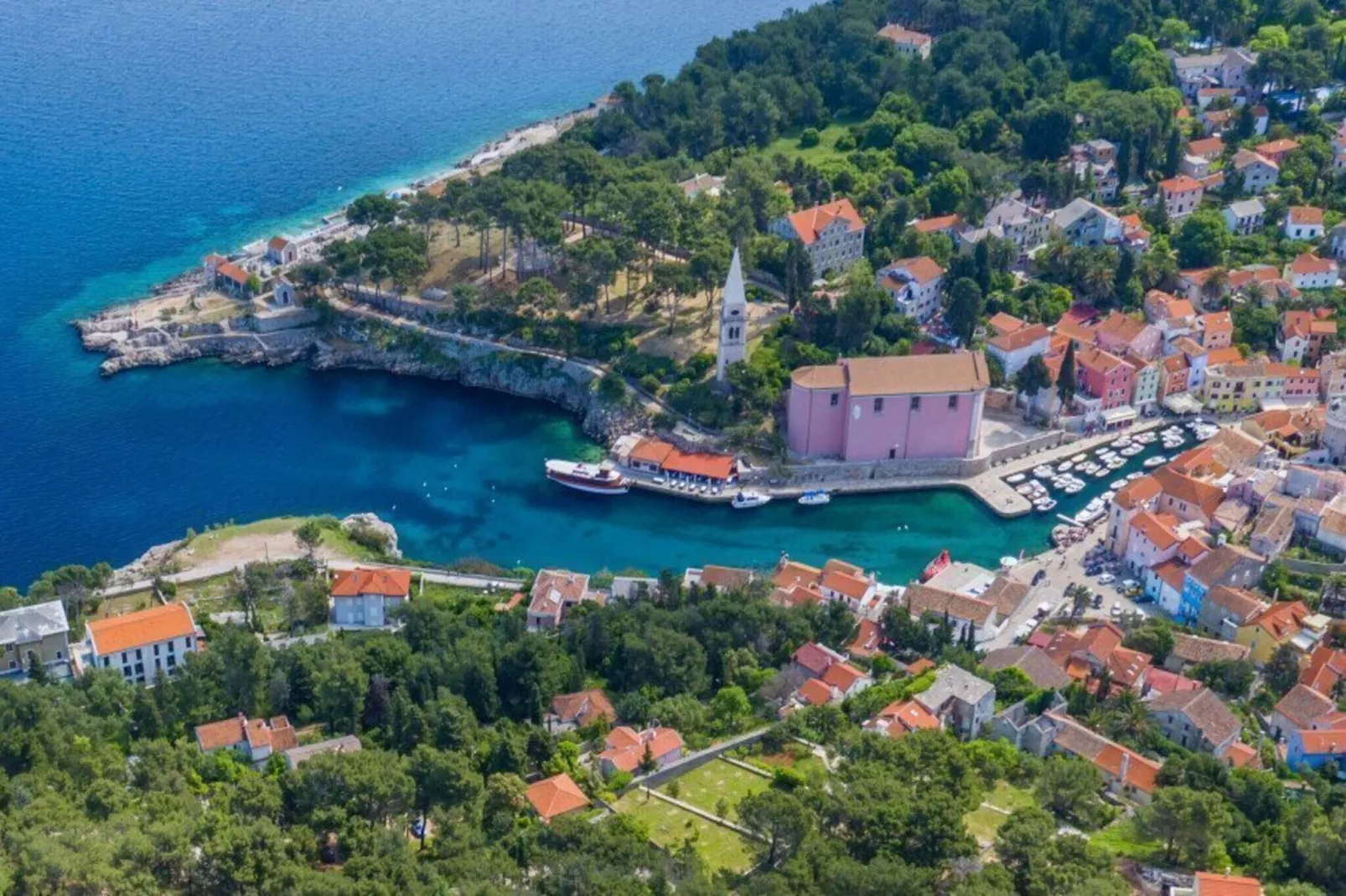 Apartments Punta, Veli Losinj-3-Raum-App., A3 (3+2), ca. 60 qm, für 5 Pers.-Areas within 20km in summer