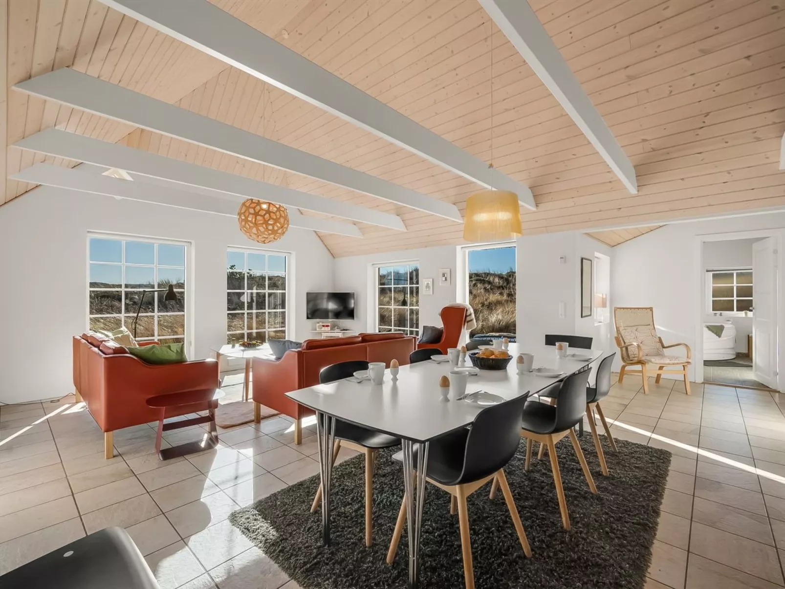 "Hærulf" - 300m from the sea-Inside