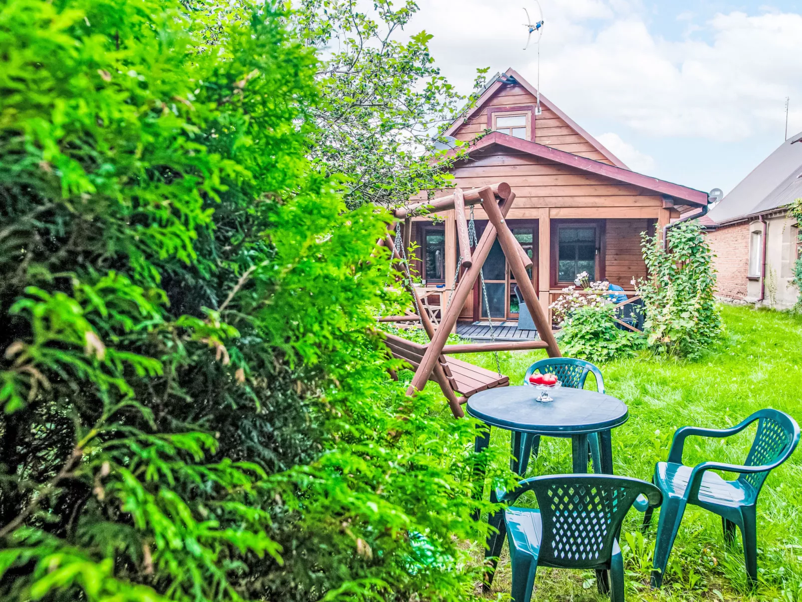 U Prababci Olgi-Draußen