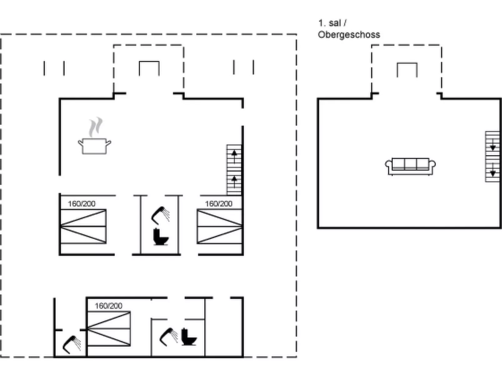 "Esme" - 30m from the sea-Dedans