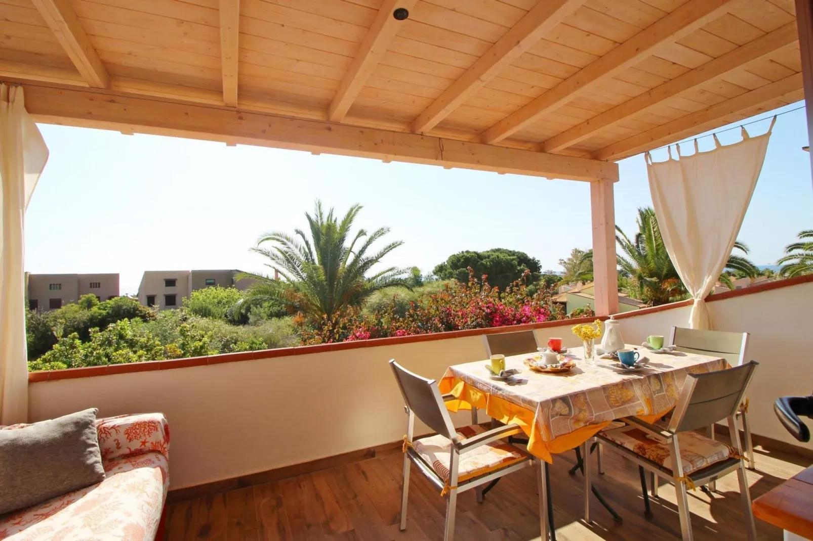 Holiday residence Costa Rei - Wohnung Bilocale Turagri-Terrace balcony