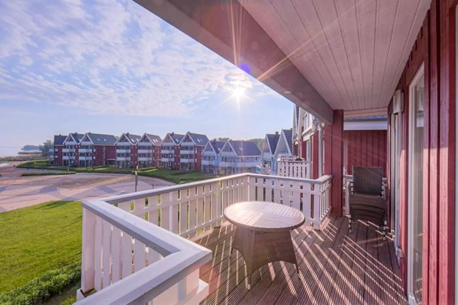 Kapitänsdeck 6 Pers 426-Terrasse / balcon