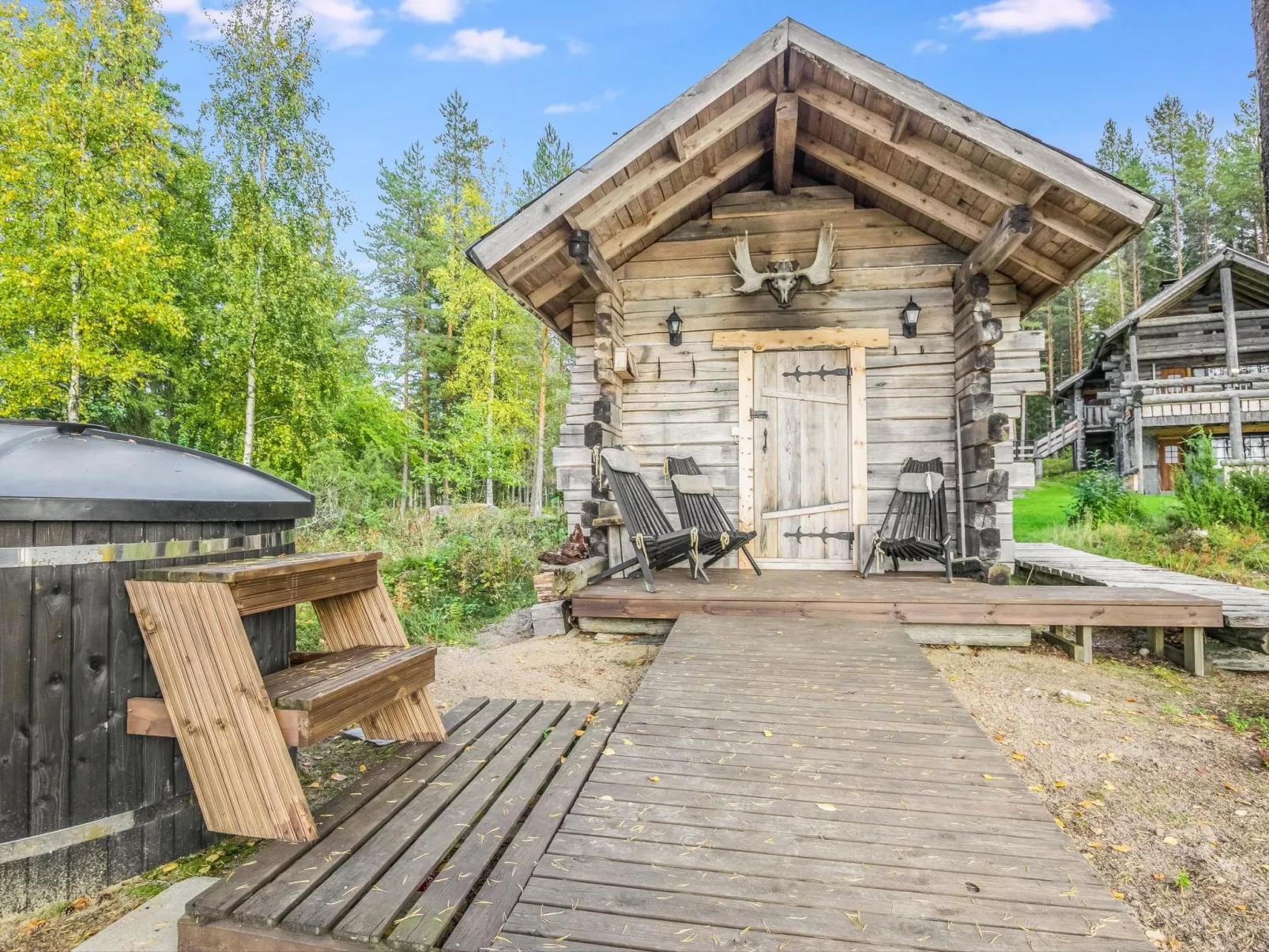 Mäntyranta lodge-Inside