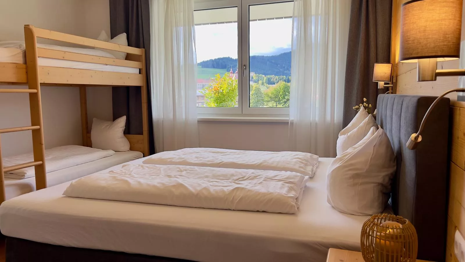 Winzerchalet-Schlafzimmer