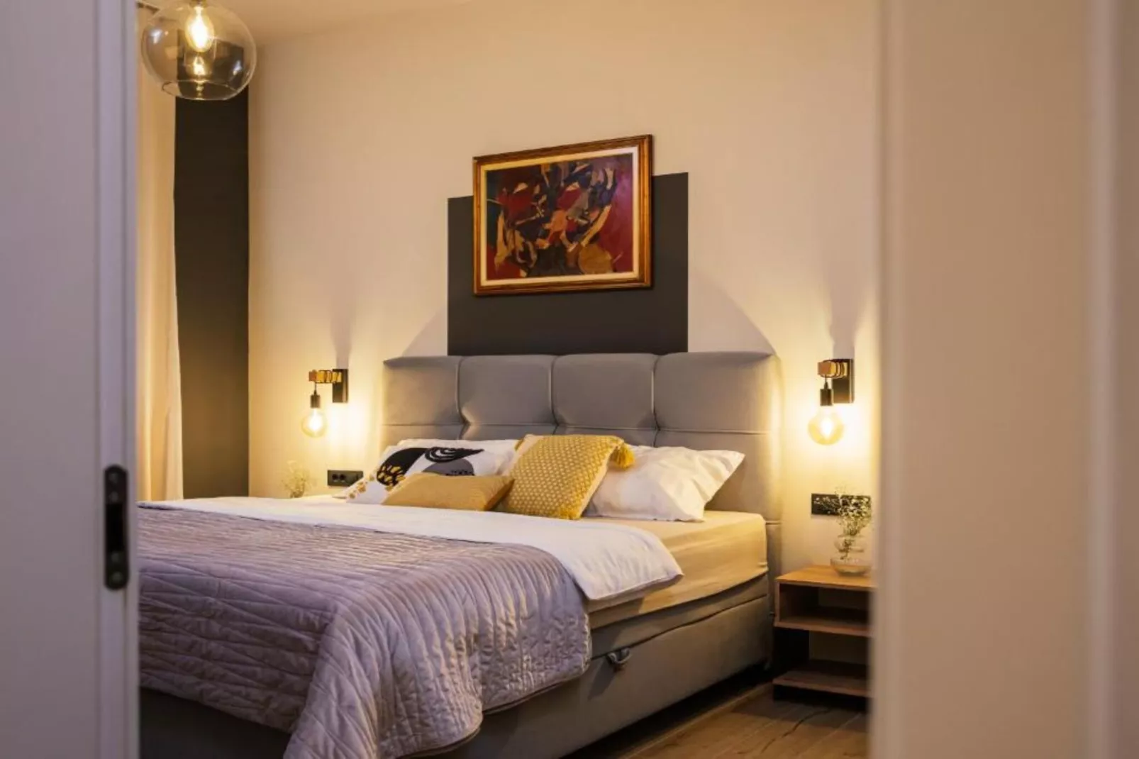 Luxury Villa Lara with Heated Pool, Hot-Tub and Sauna - Six Bedroom Villa with Pool-Bedroom