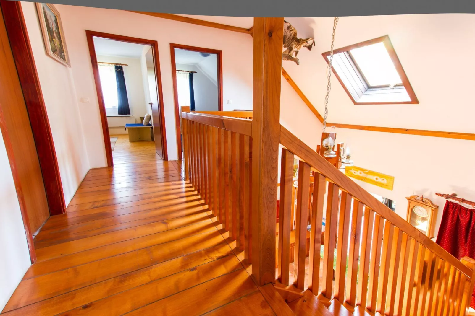 Rustic Charm Cottage Country House with Sauna - Five Bedroom  Holiday Home with Sauna-Stairs