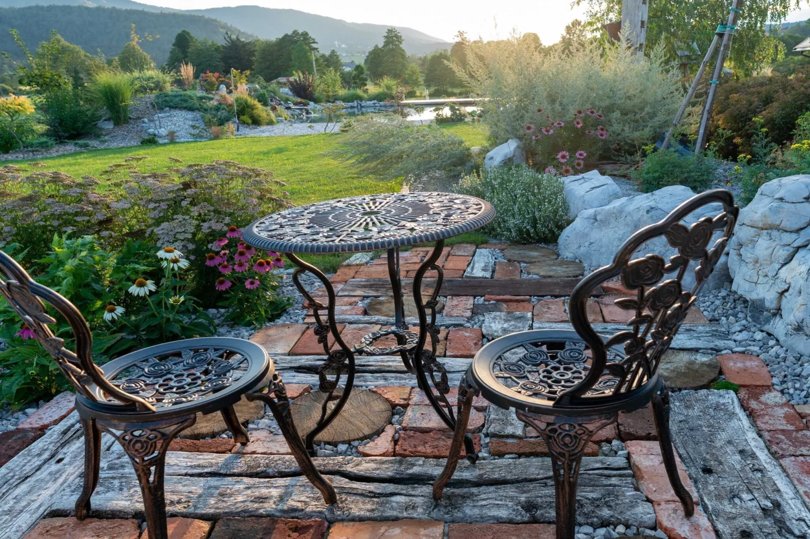 Echo Valley Hillside Holiday Home with Sauna - Two Bedroom Holiday Home with Sauna-Im Freien