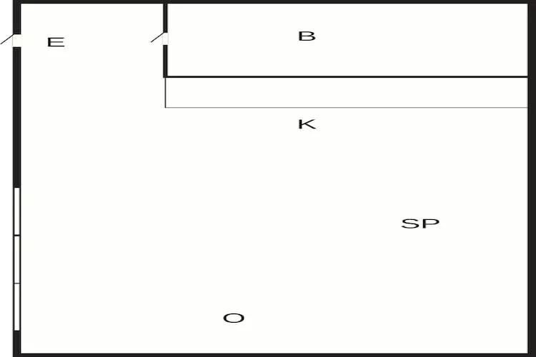4 star holiday home in SÖLVESBORG-Floor plan
