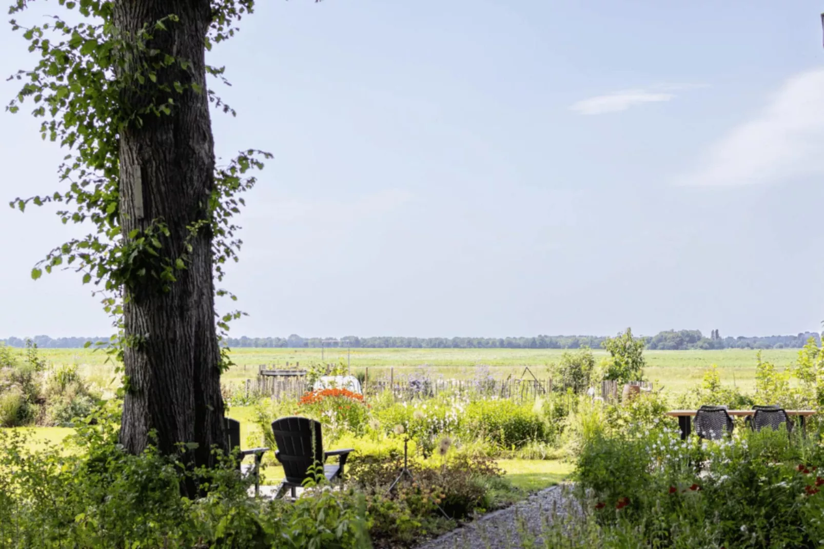 Eindeloos Uitzicht-Gebiete Sommer 1 km