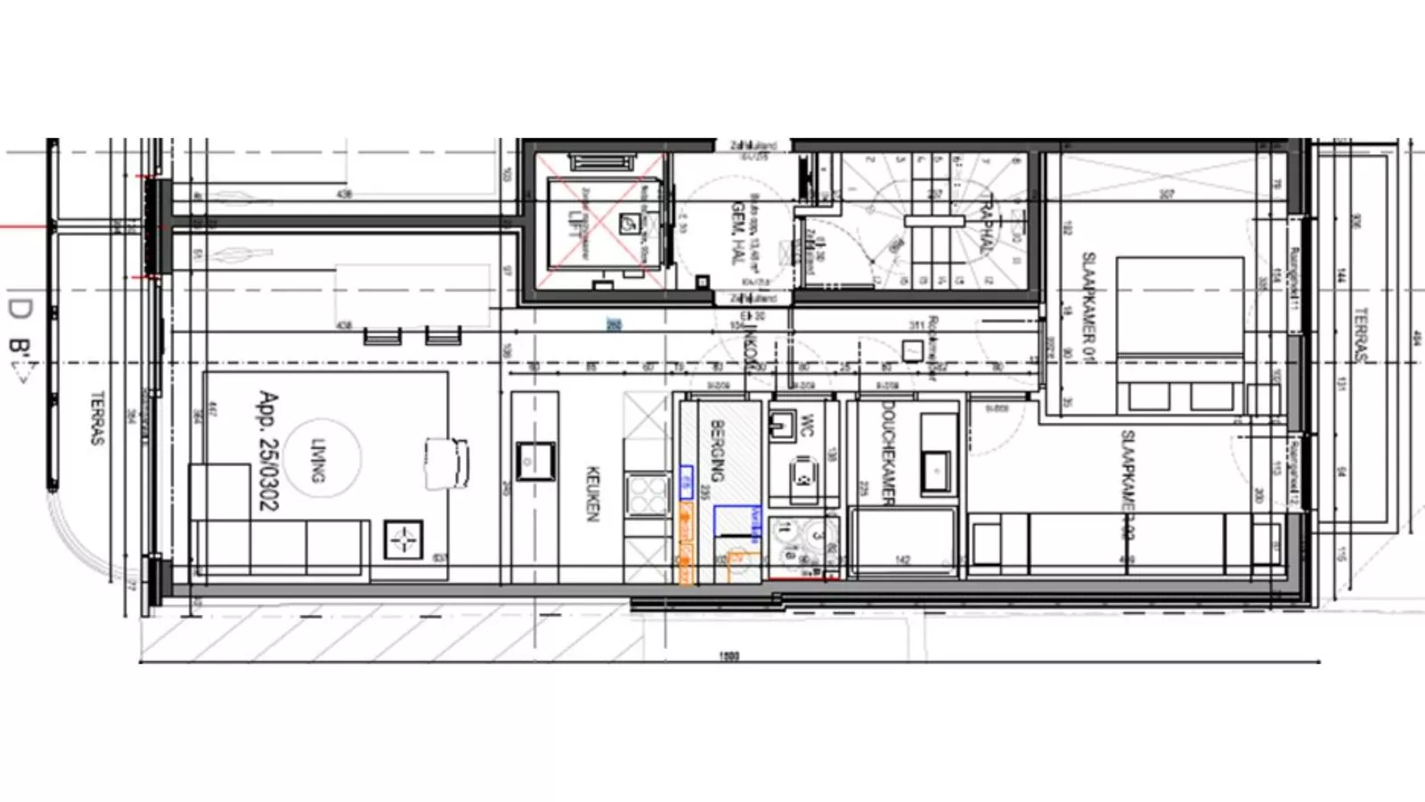 La Balise Derde-Grundriss