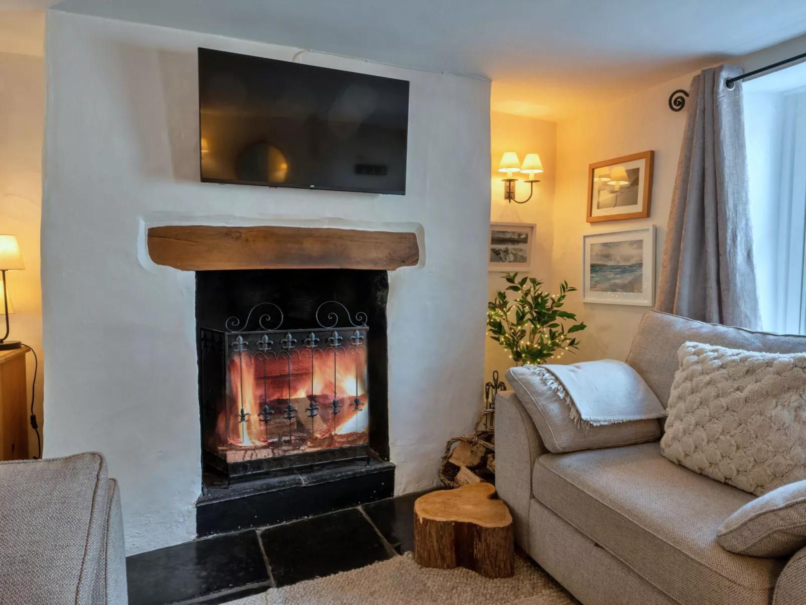 Cawsand Cottage-Drinnen