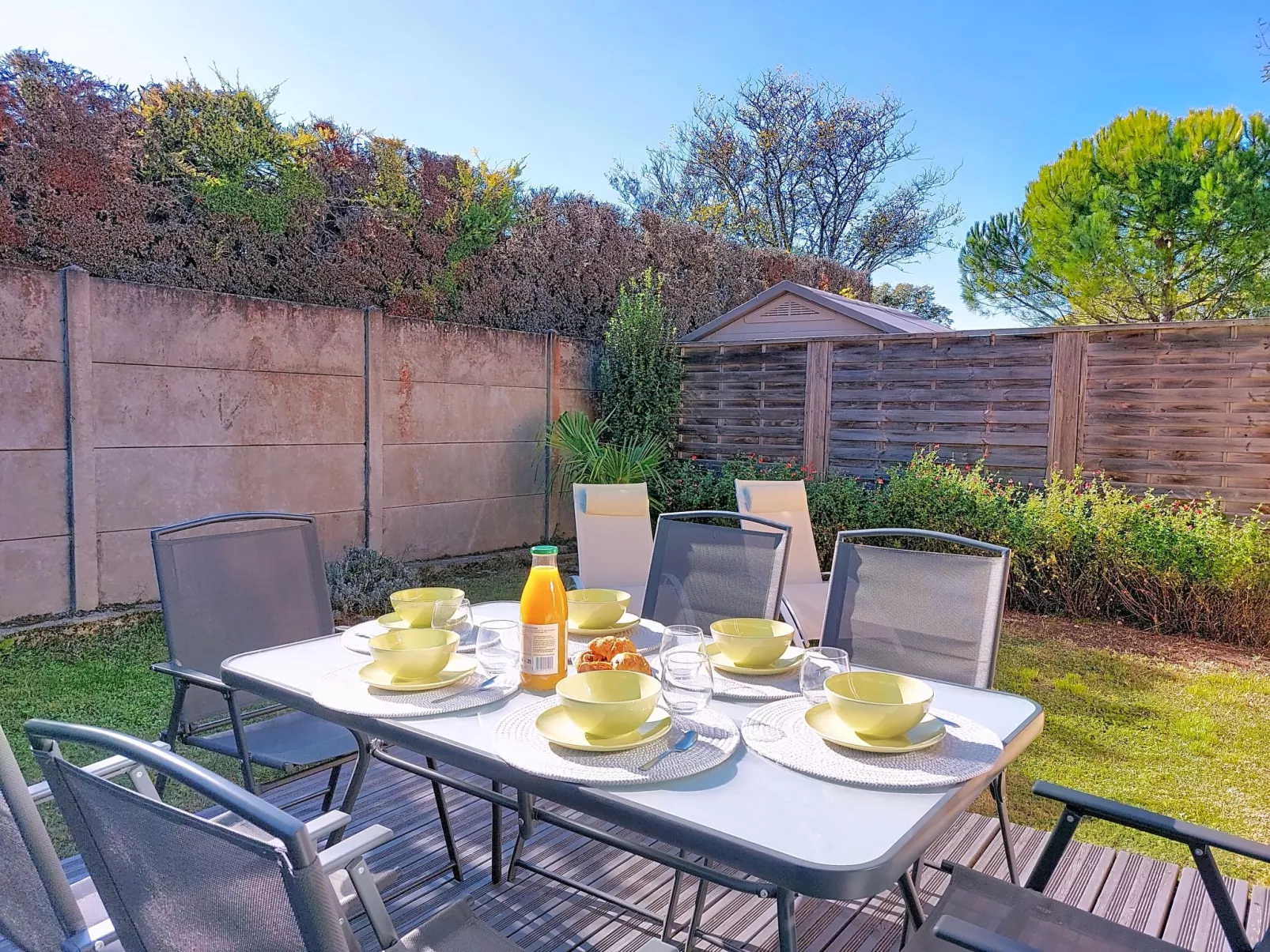 Les Floriales-Draußen