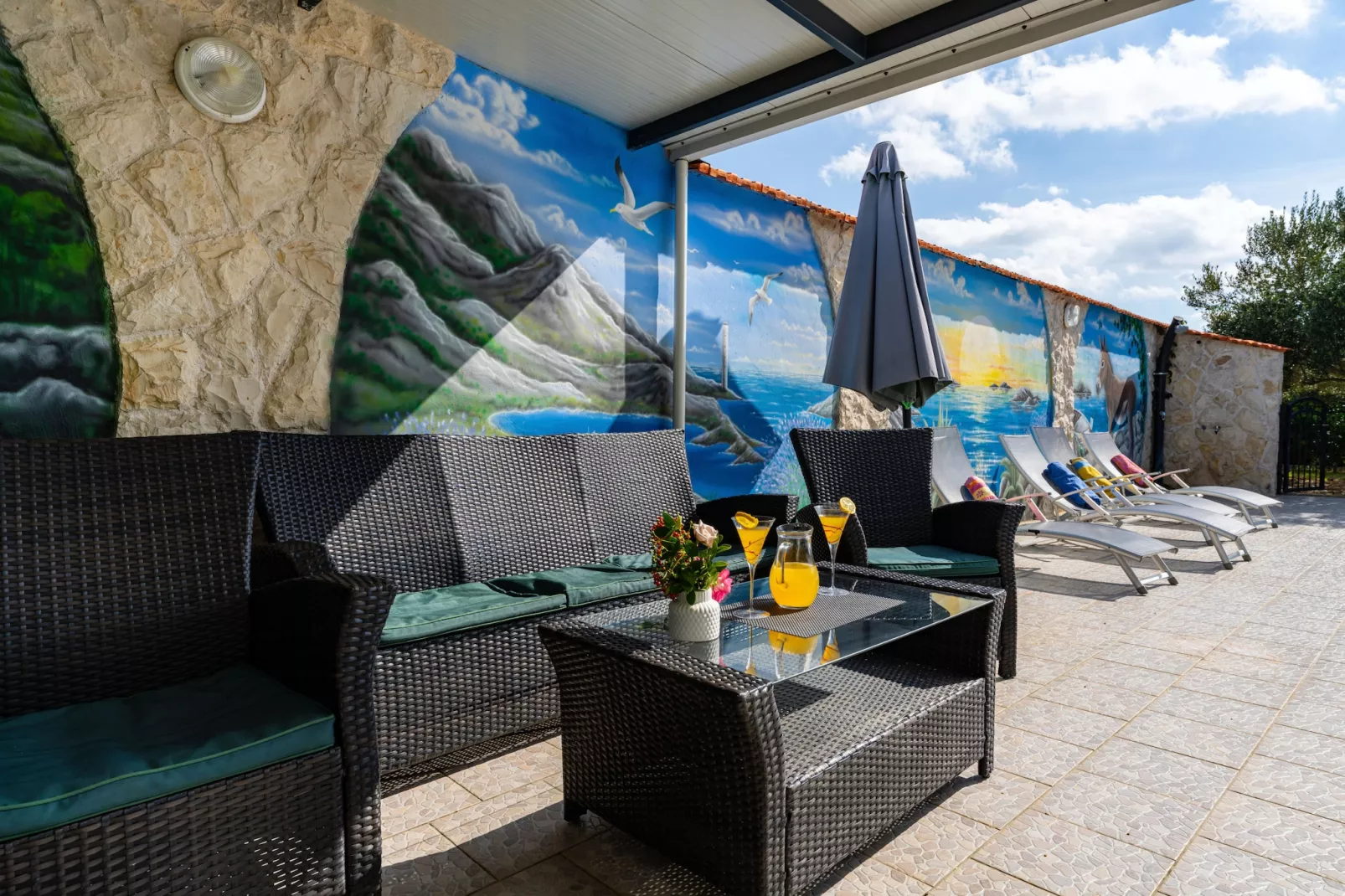 Holiday home Nadalina-Terrasse / balcon