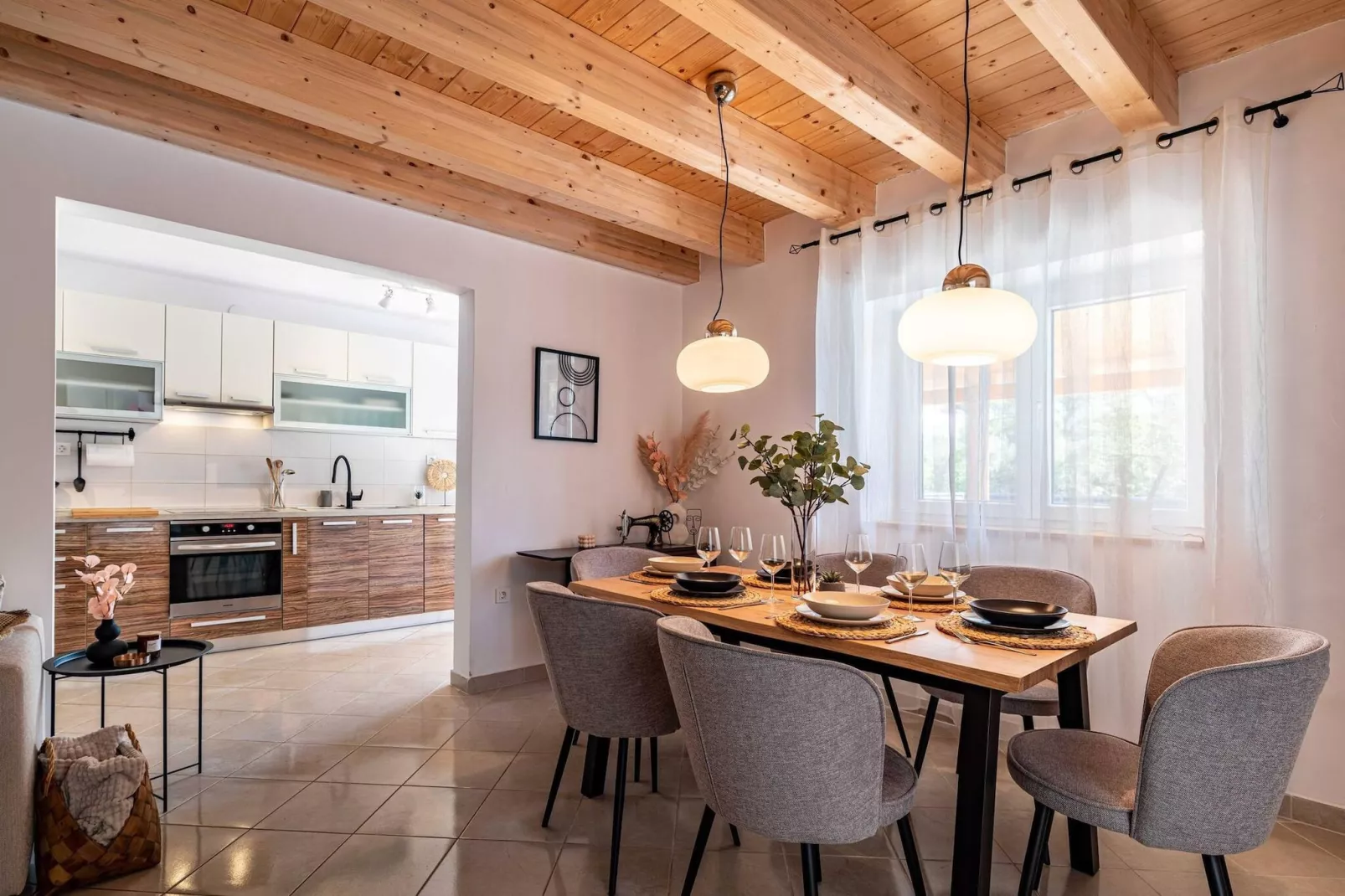 Sea view Villa Nana-Salle à manger