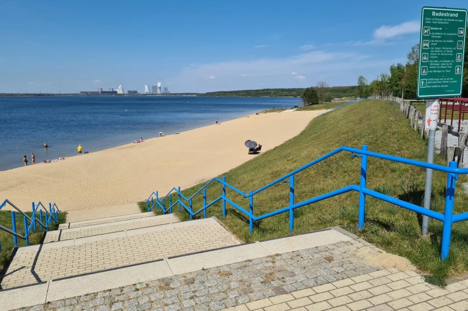 Hausboot am Bärwalder See-Zones été à 1 km