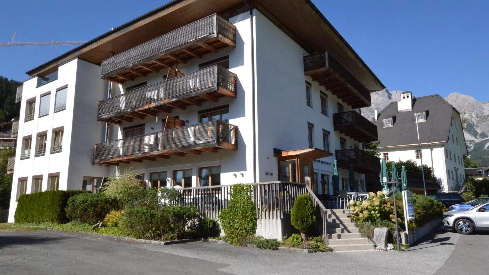 Kirchenstüberl-Außenbereich Sommer