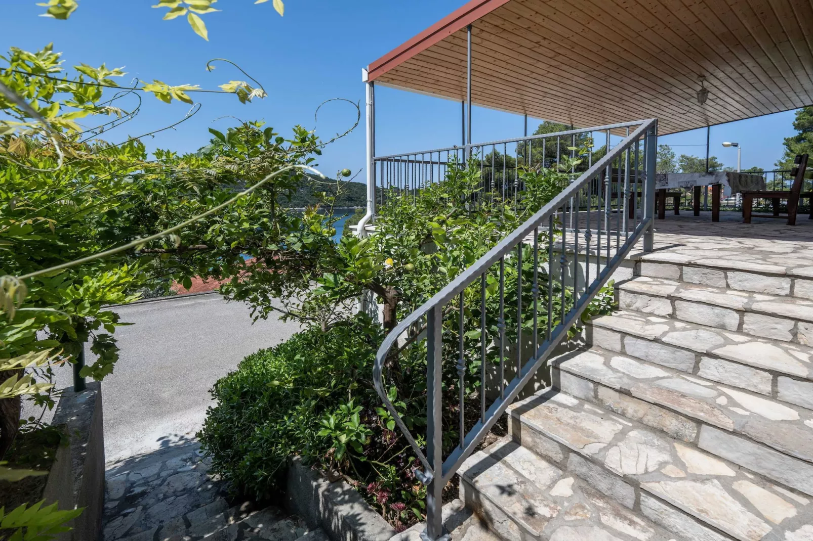 Panoramic Apartments Anić - Superior Two Bedroom Apartment with Terrace and Sea View (A1)-Terrace