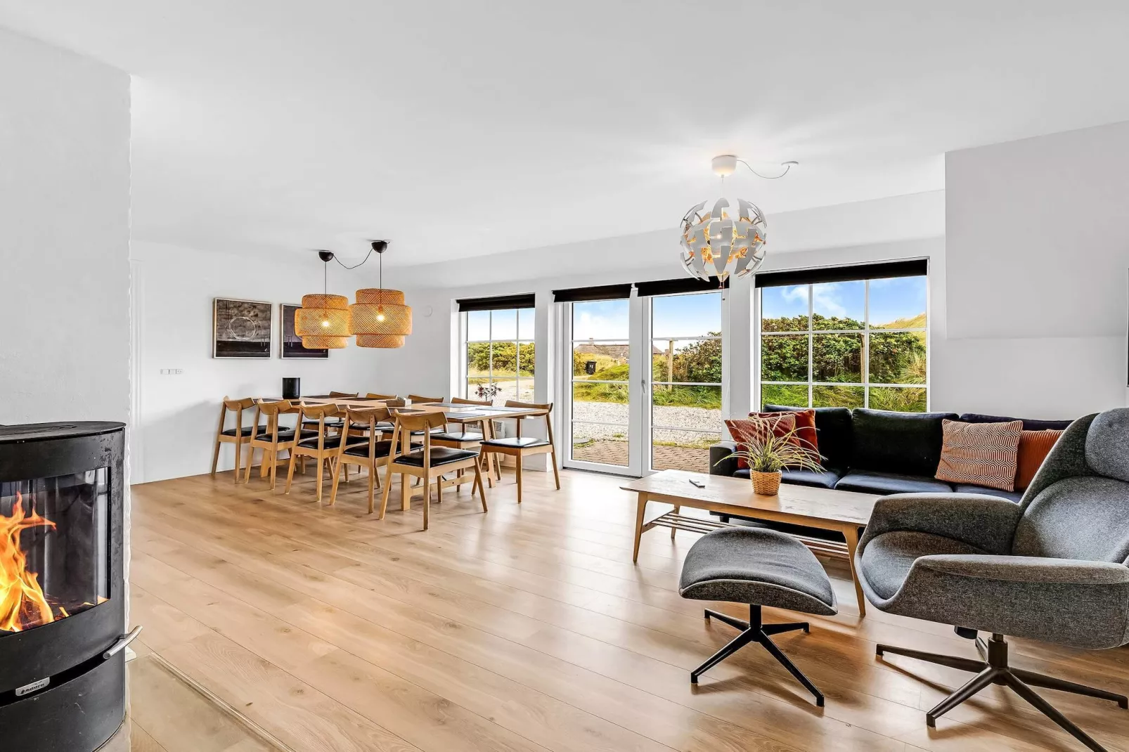 Maison de vacances pour 10 a Ringkøbing