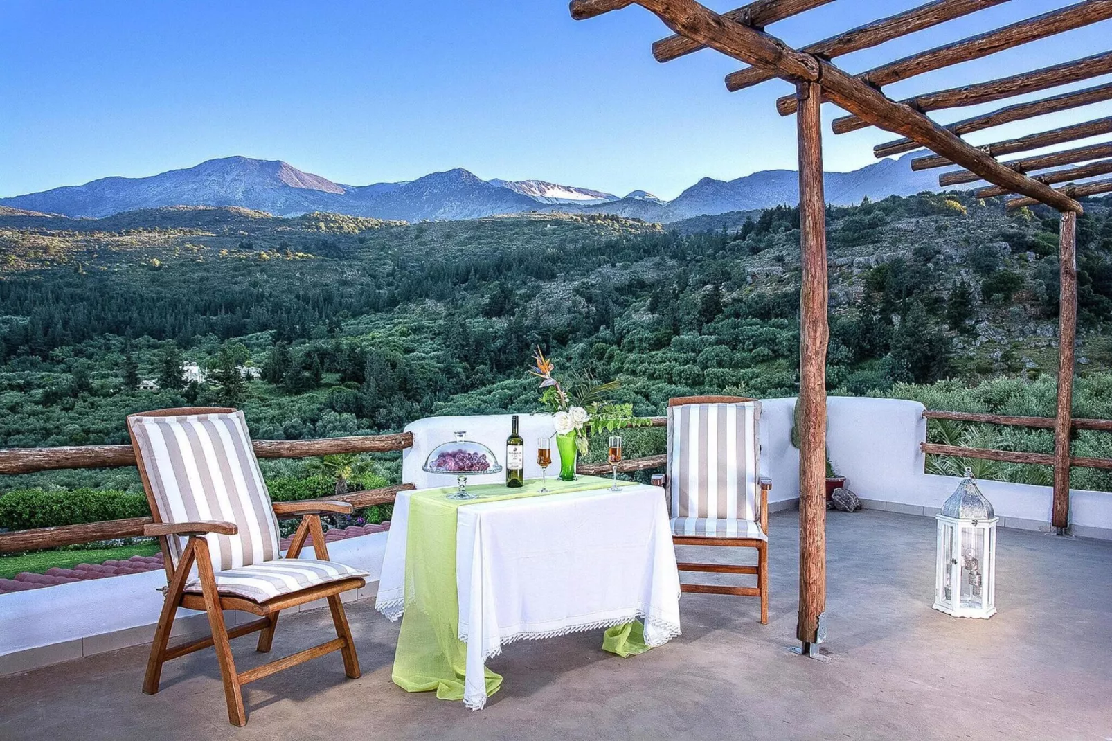 Holiday home, Pemonia--Terrace balcony