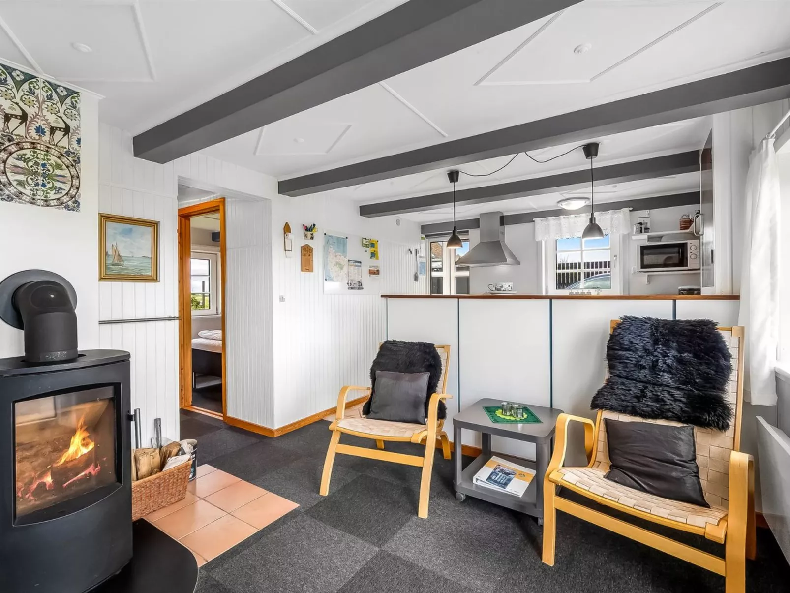 "Dietlinde" - 100m from the sea-Dedans