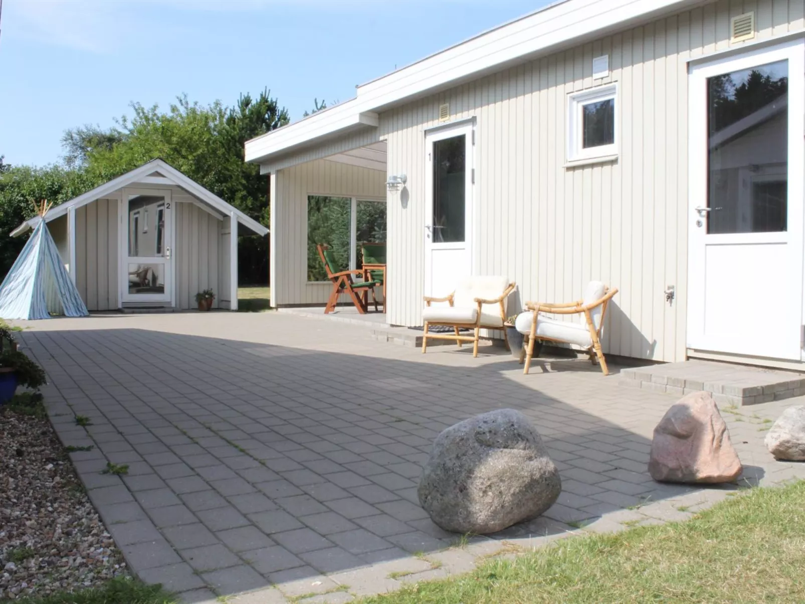 "Pyry" - 400m to the fjord-Dehors