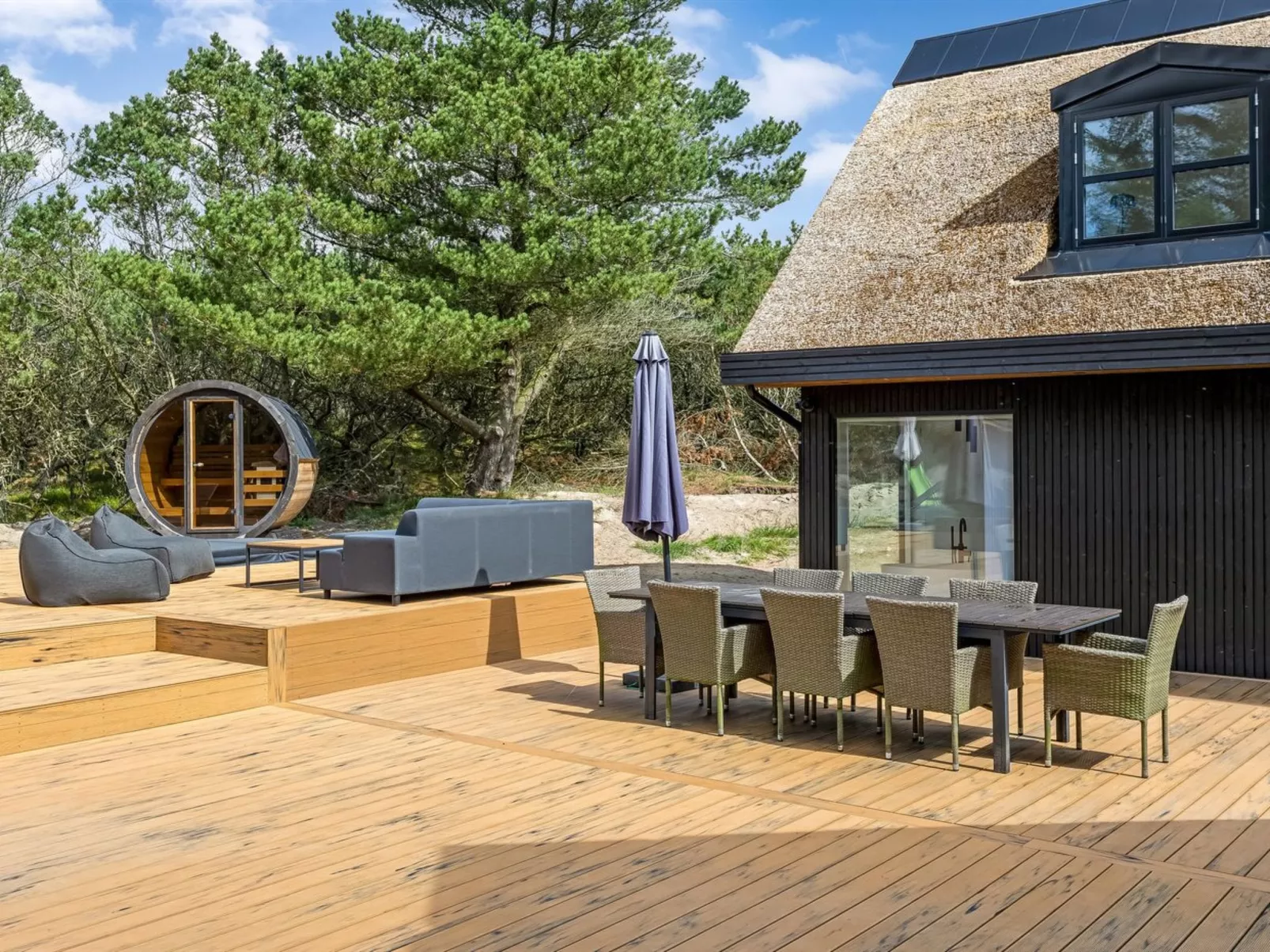 "Hejdie" - 750m from the sea-Dehors