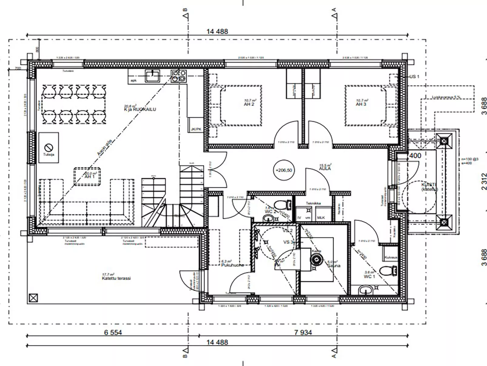 Levin hiihtäjä-Drinnen