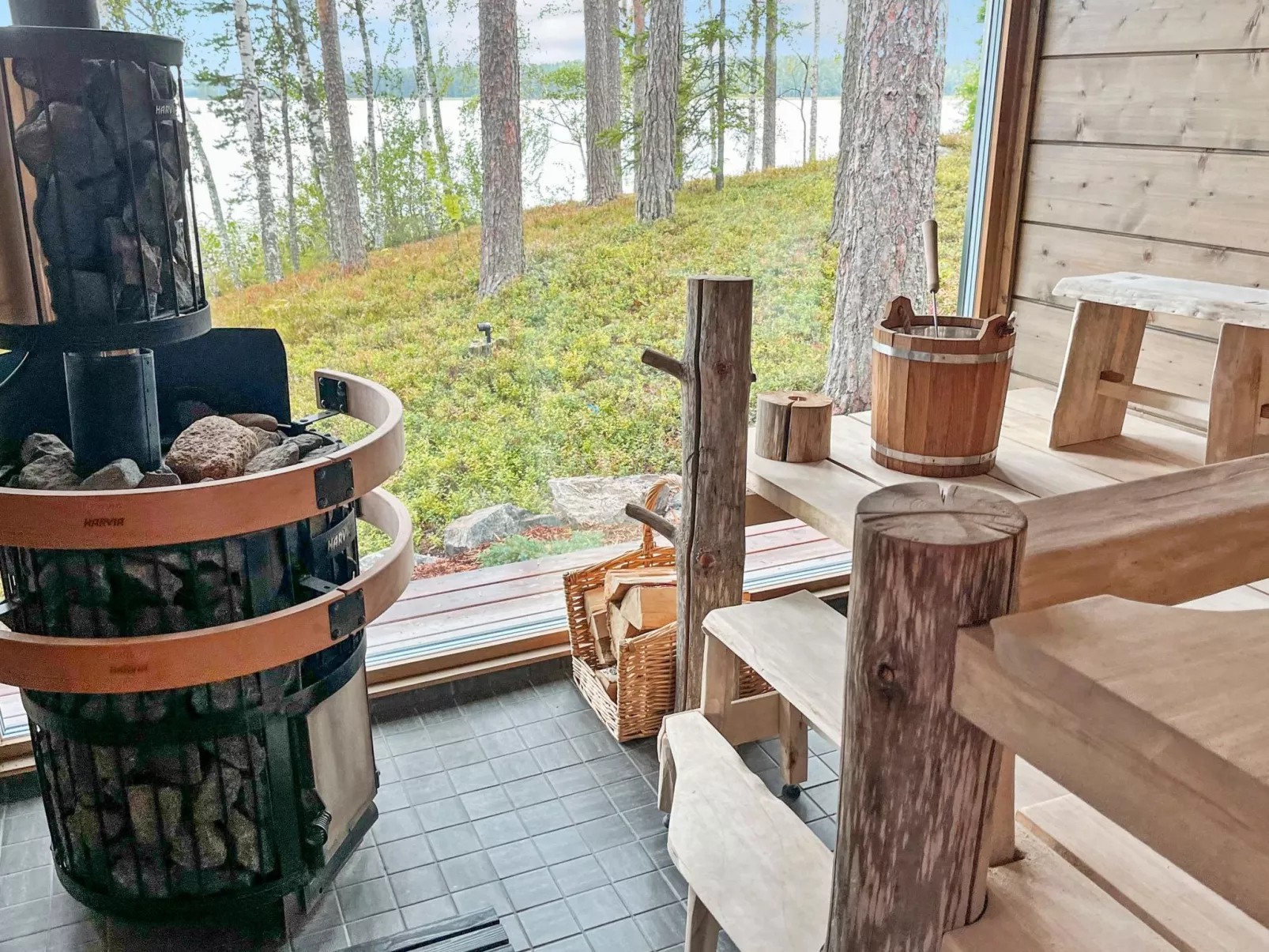 Villa saimaan joutsenlahti-Dedans