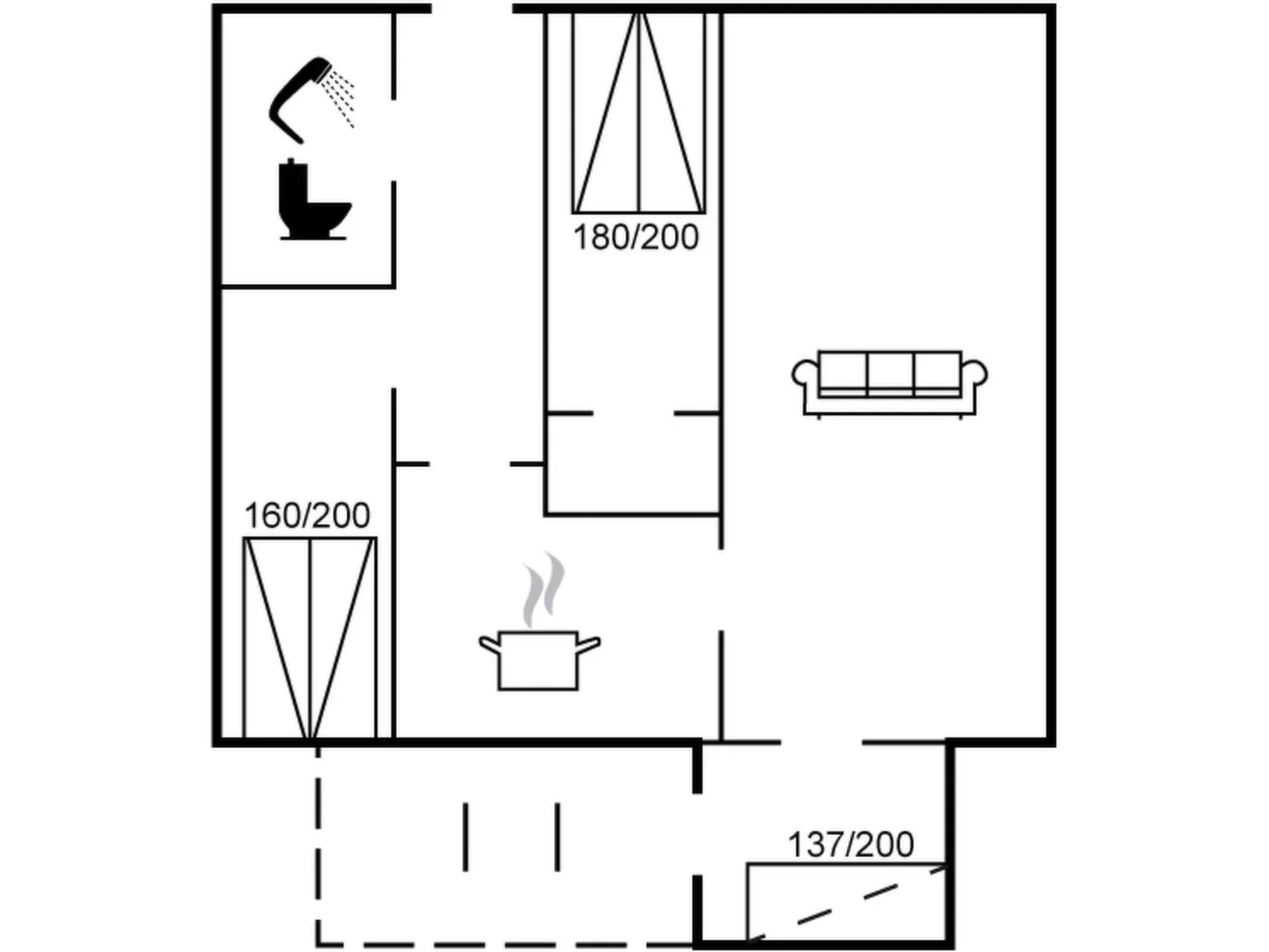 "Keld" - 350m from the sea-Inside
