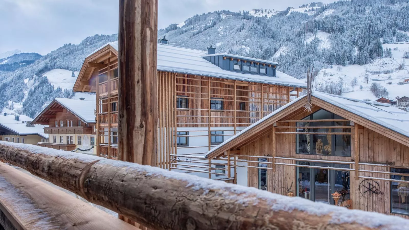 Hausa Sommer-Aussicht Winter