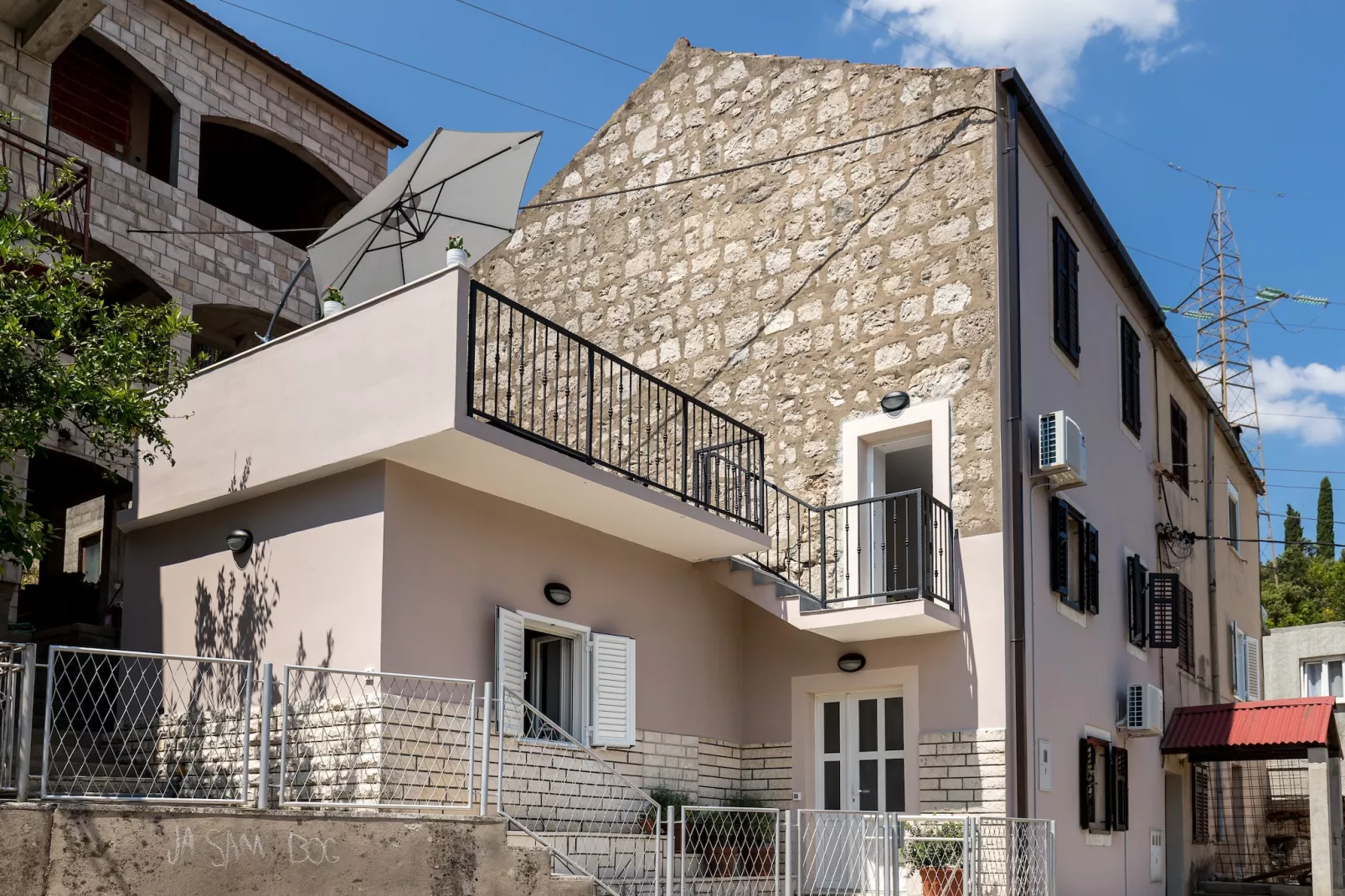 Holiday Home Monika - Two Bedroom Holiday Home with Terrace and Sea View-Outdoor