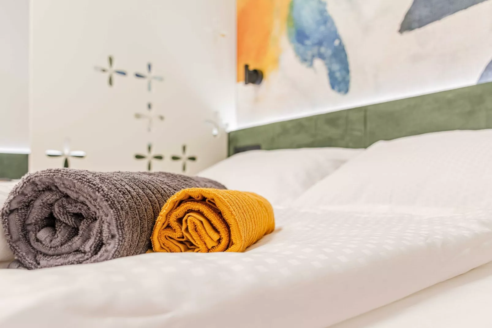 Bovec Chic Apartment with Sauna - One Bedroom Apartment with Balcony-Schlafzimmer