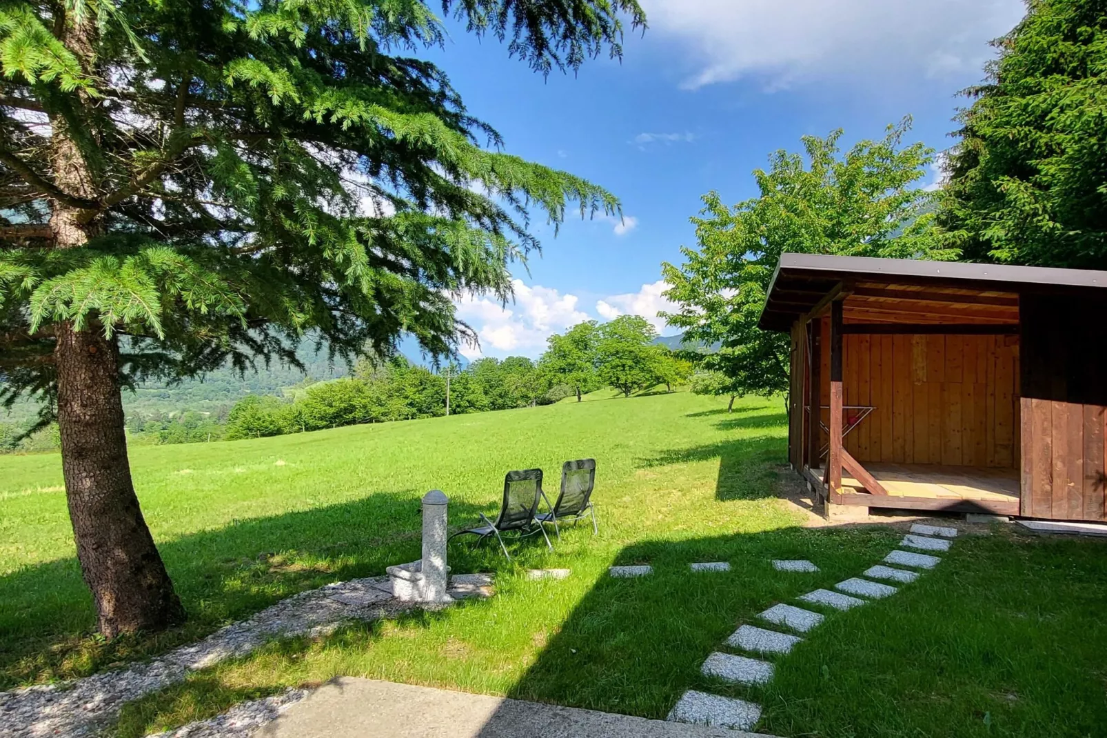 Peaceful Countryside Holiday Home with Terrace - One Bedroom Holiday Home with Terrace-Outdoor