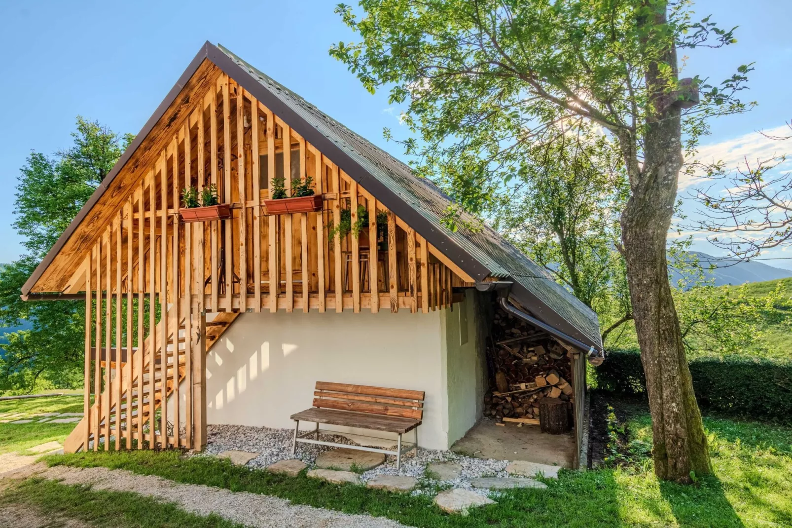 Nature Hideaway Holiday Homes with Sauna - One Bedroom Holiday Home (owner Pika)-Outdoor
