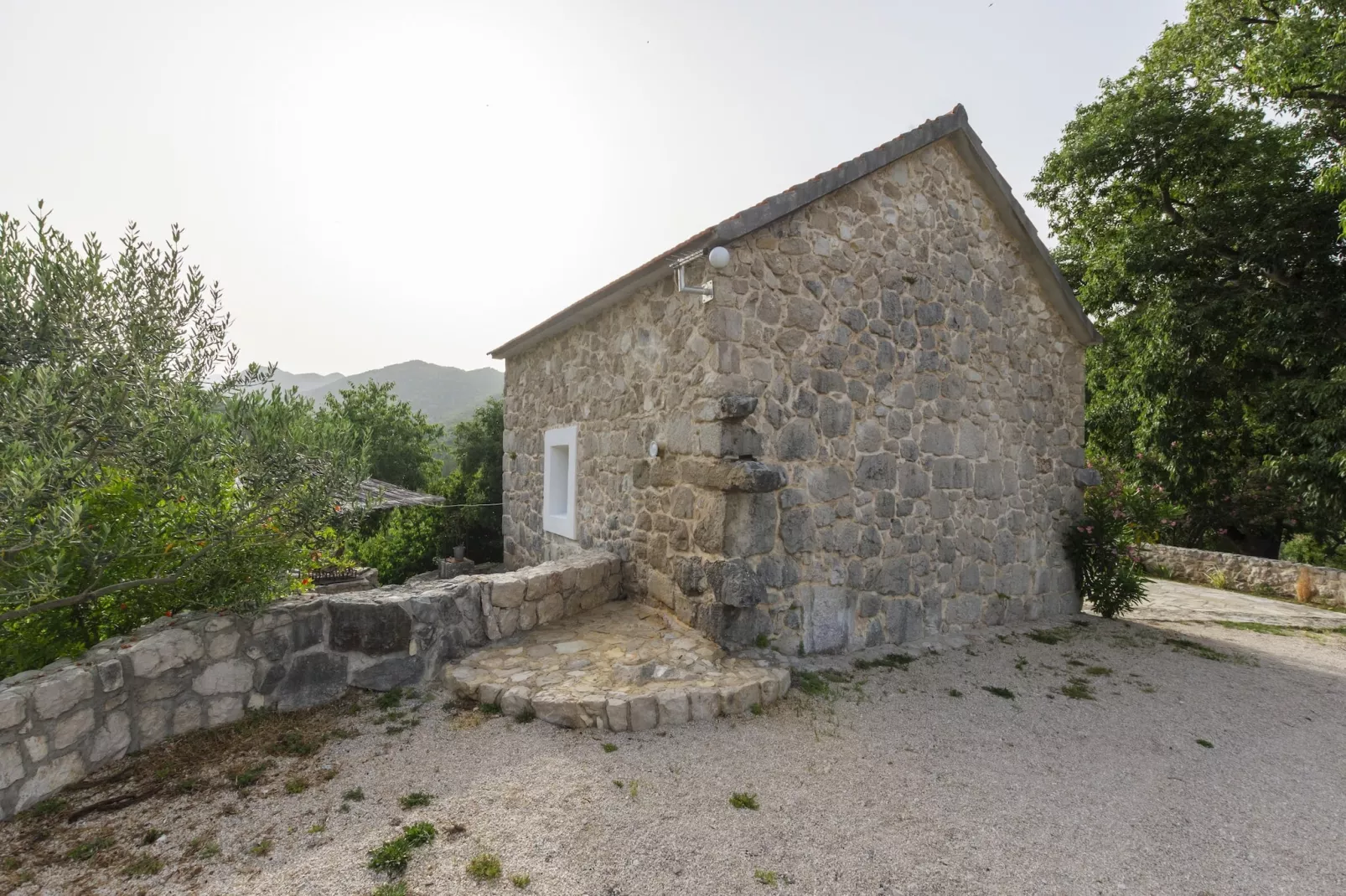 Rustical Resort Kokorići with Shared Outdoor Swimming Pool - One Bedroom Apartment with Terrace-Im Freien