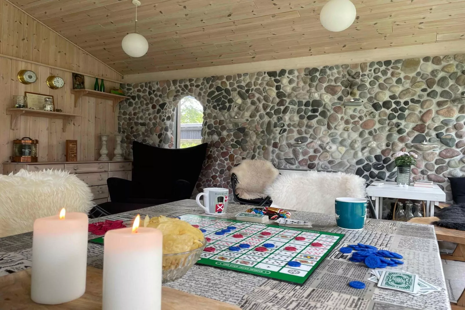 5 Sterne Ferienhaus in Rødby-Innenbereich