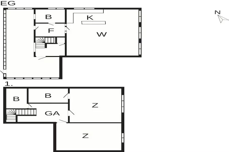 5 star holiday home in Bogense-Floor plan