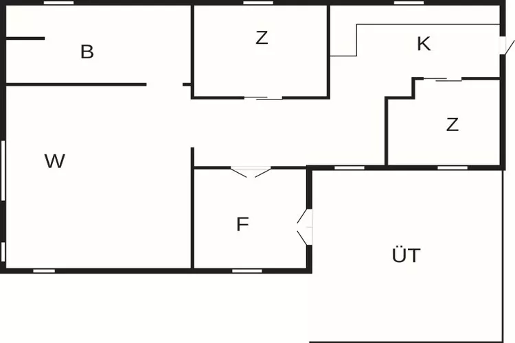 5 star holiday home in Asnæs-Floor plan