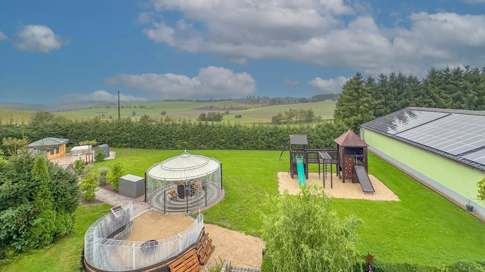 Denterhof-Aussicht Sommer