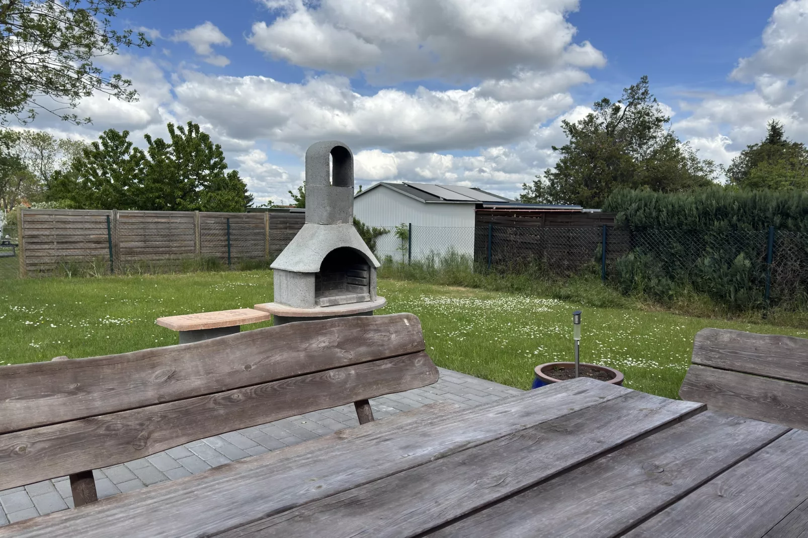 Gruppenunterkunft in Ballenstedt-Gardens in summer