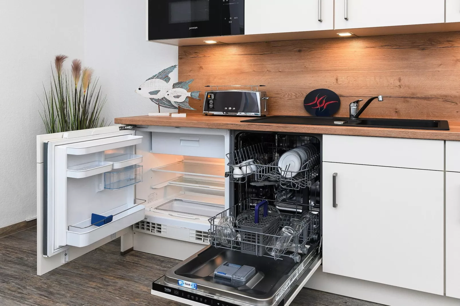 Haus Strandkorb 2-Küche