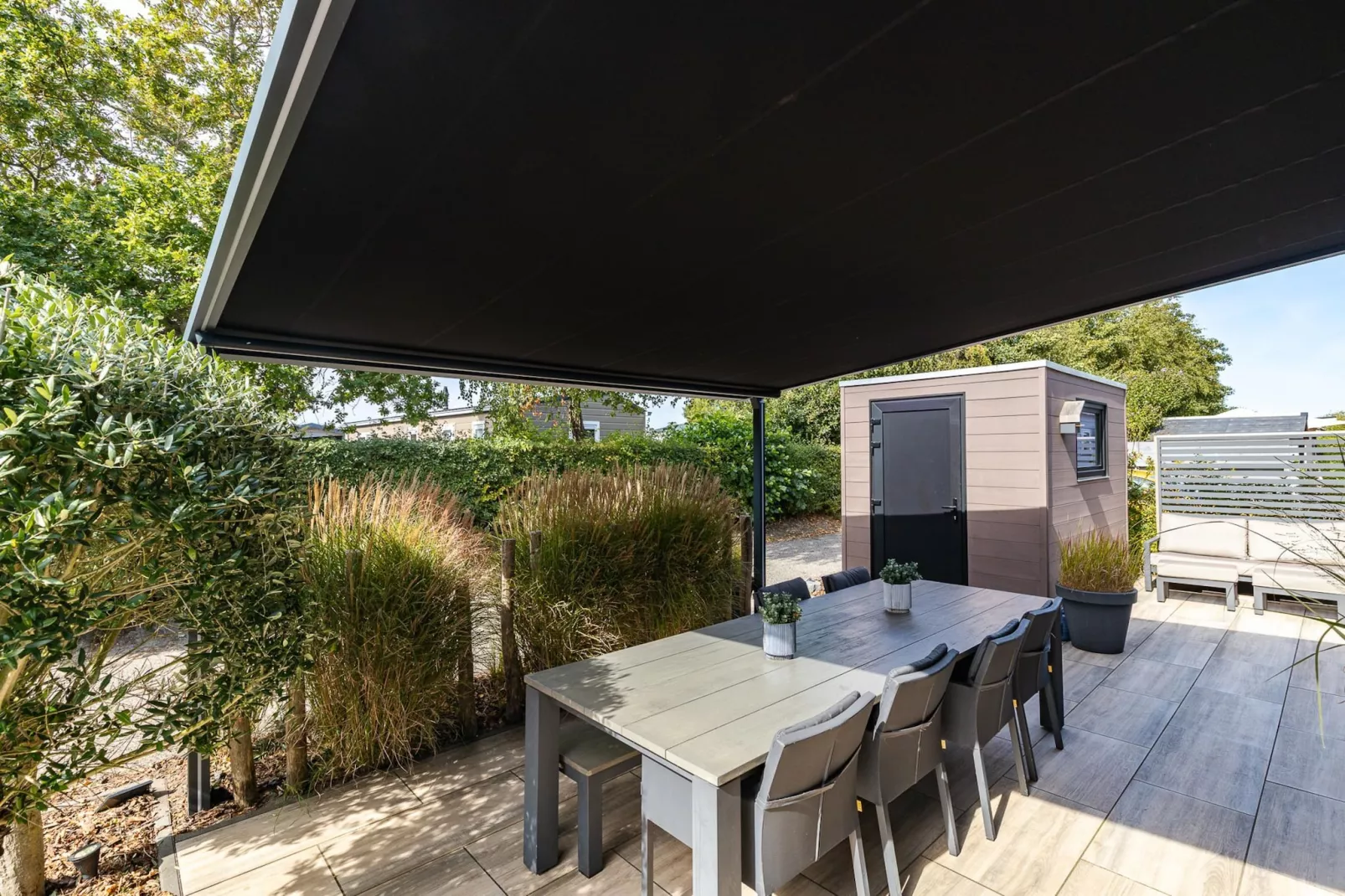 Chalet Julianahoeve | Beachhouse Renesse 2645-Terrasse / balcon