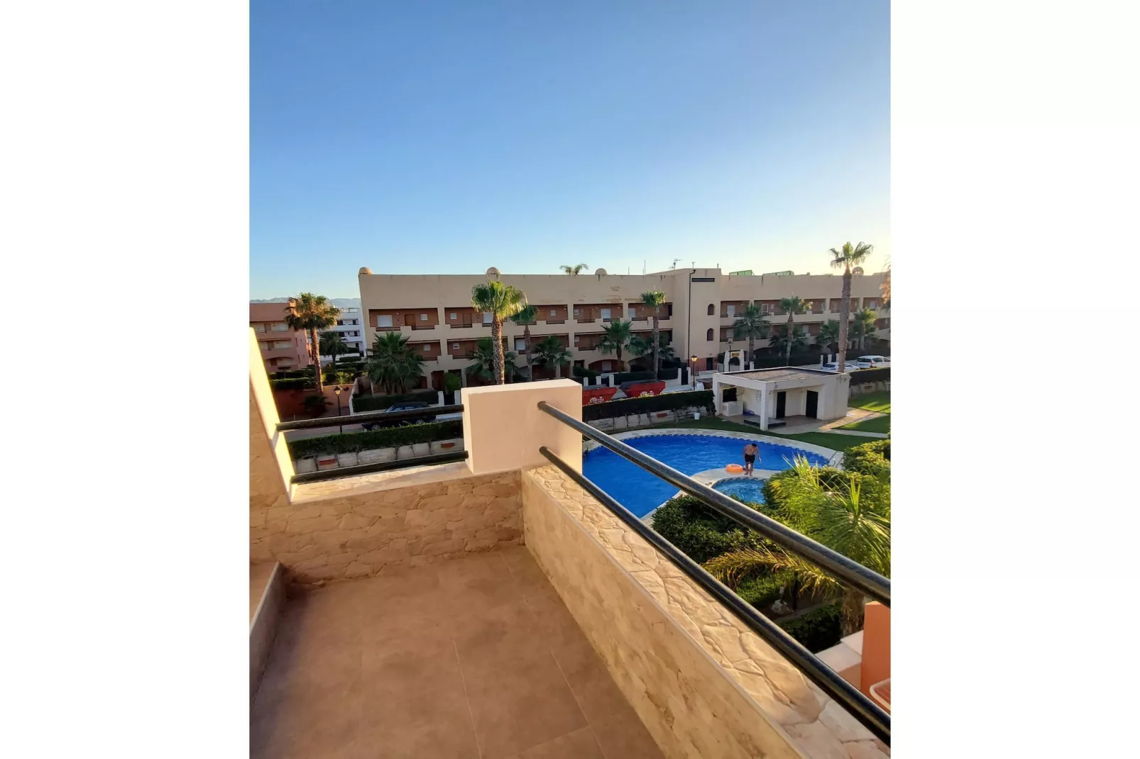 CT 346 AL - Faro's Penthouse  Private Pool - Vera Playa-Terrace balcony