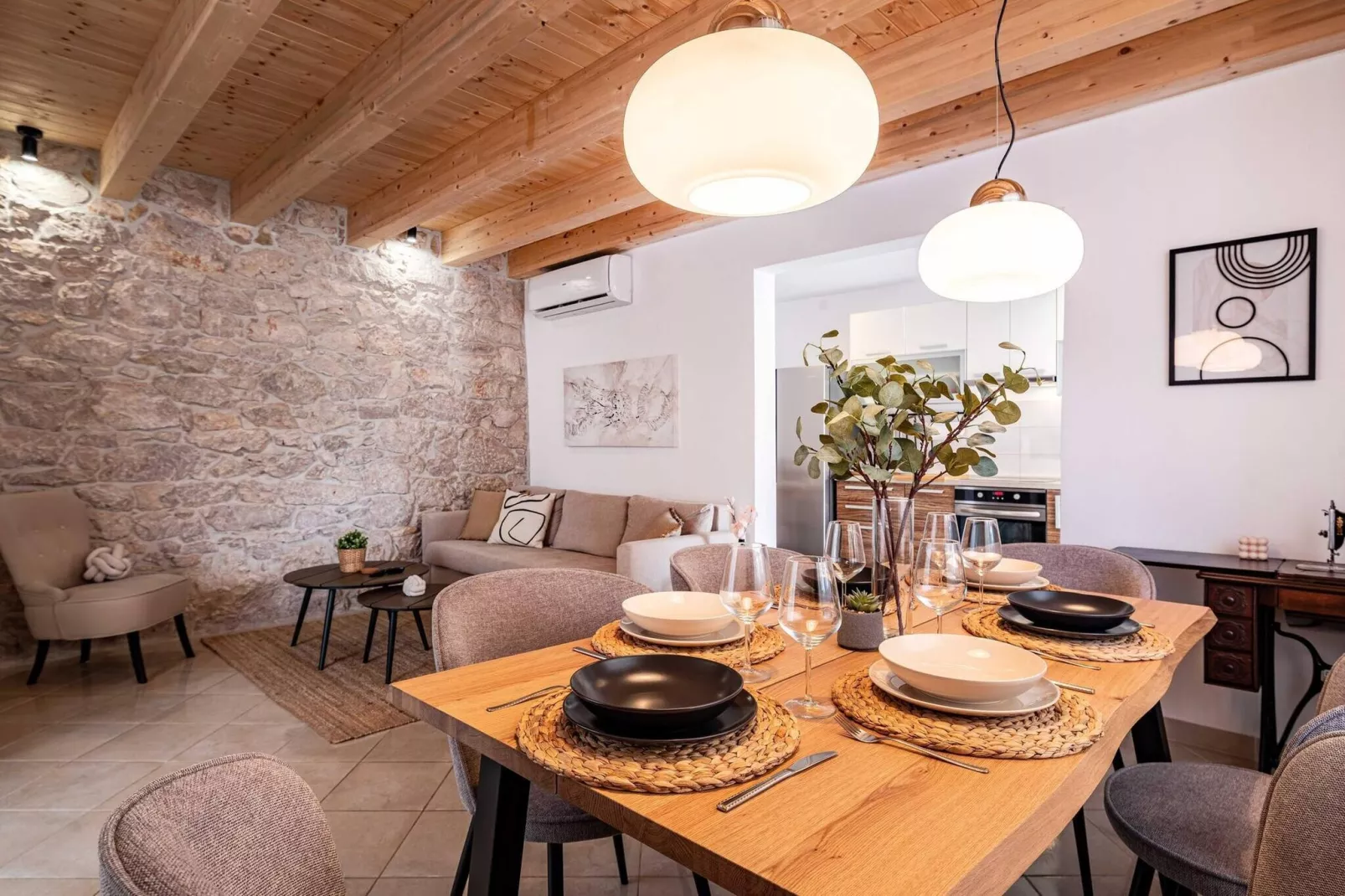 Sea view Villa Nana-Salle à manger