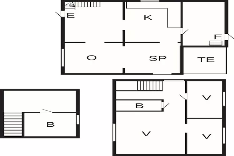 5 person holiday home in Tving-Floor plan