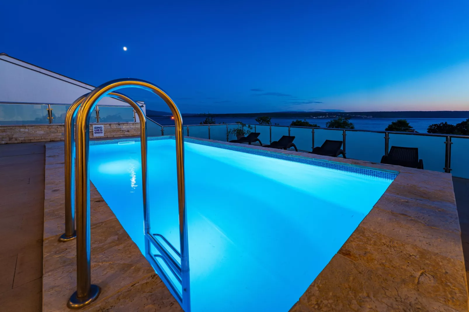 Sea view Villa Anpero-Piscine