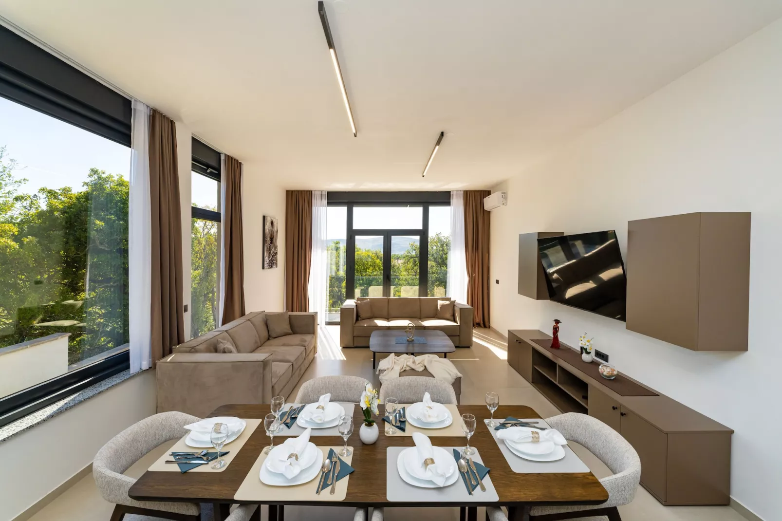 Sea view Villa Senti-Salon