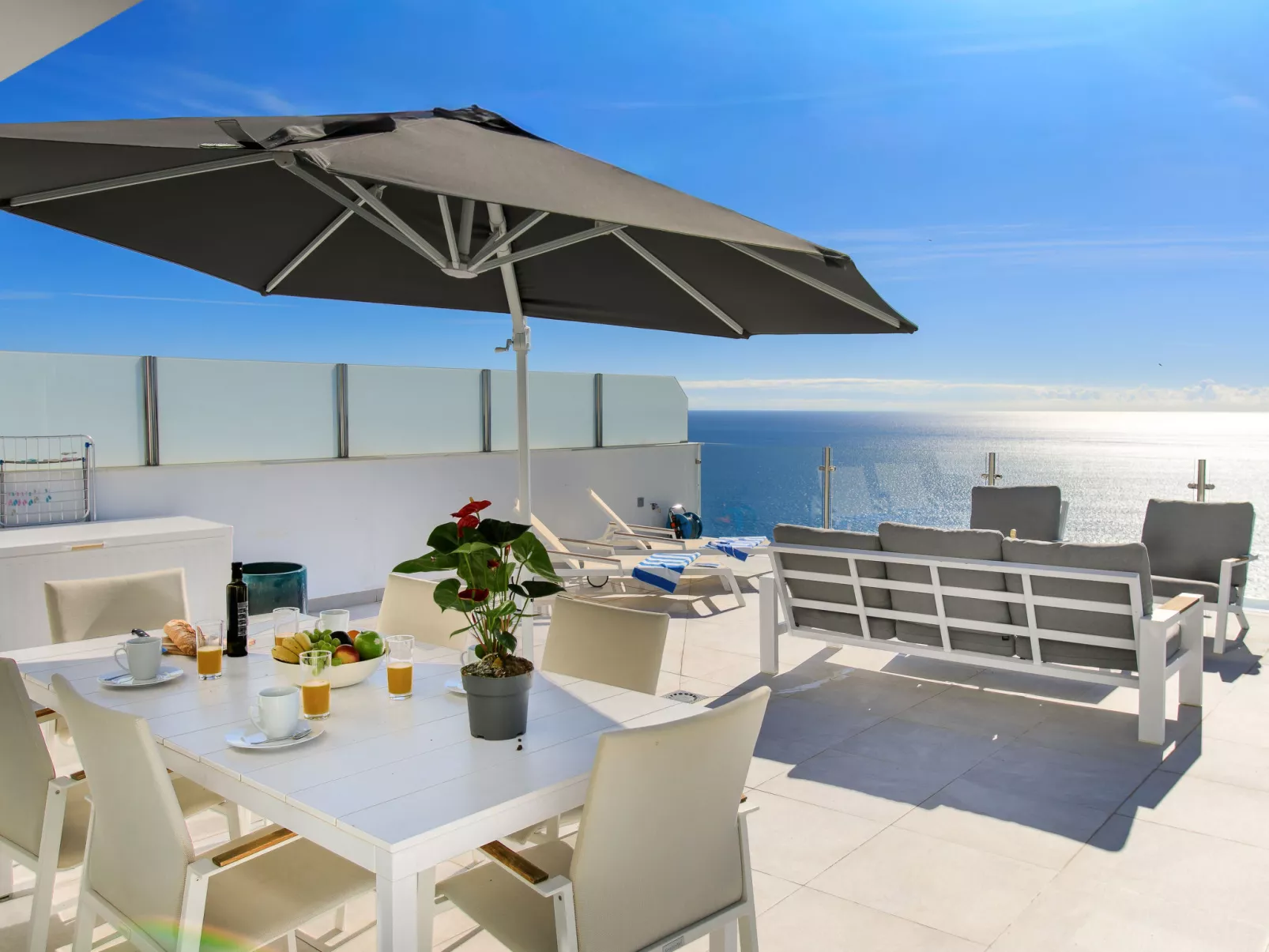 Ocean view sauna & Spa-Draußen