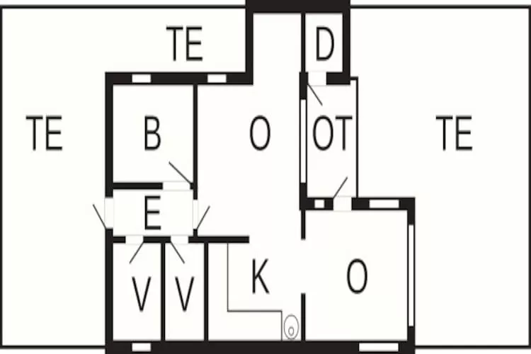 4 person holiday home in Hejls-By Traum-Floor plan